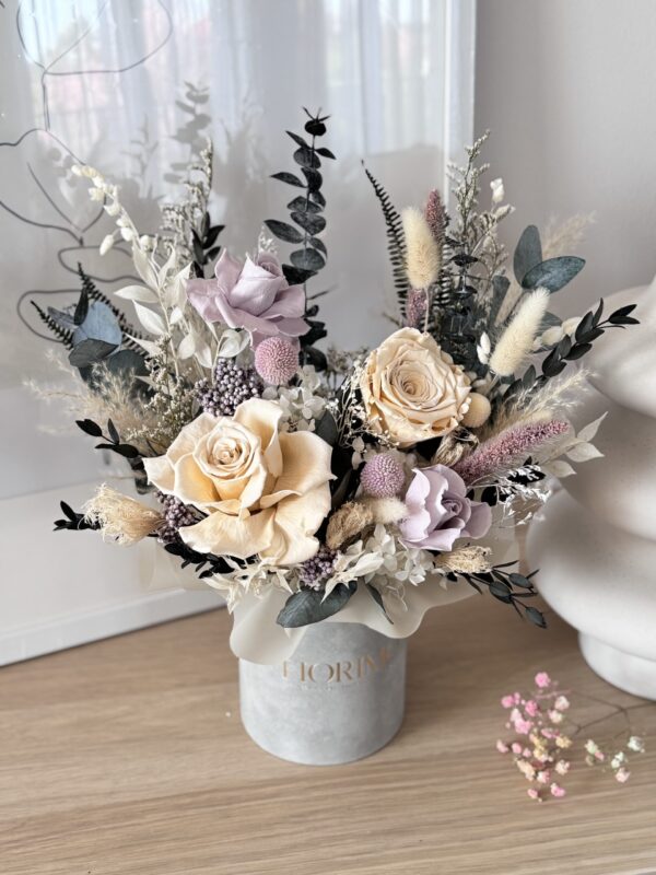Flowerbox WIECZNY Kremowa Harmonia